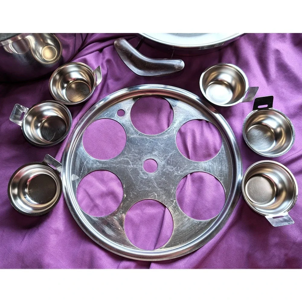 VTG Presto Pride Set Poacher 3.5QT & 6 QT + Lid Copper Bottom Stainless Cookware